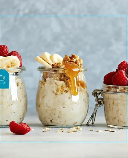 Creamy Gluten Free Overnight Oats - Make Ahead Breakfast Recipe