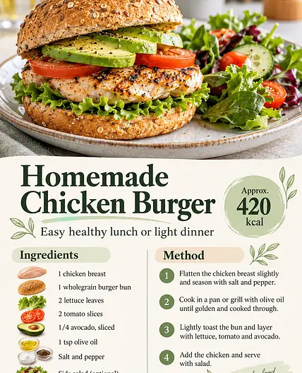 Lolo's Homemade Chicken Burger