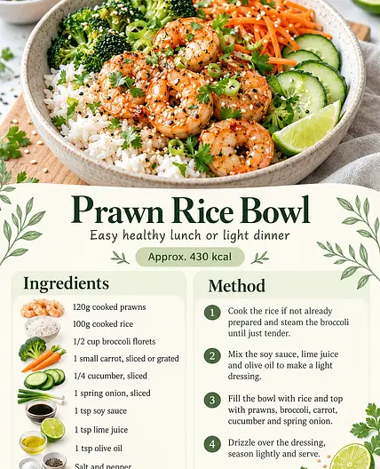 Lolo's Prawn Rice Bowl