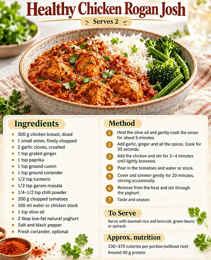 Lolo's Healthy Chicken Rogan Josh