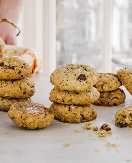 Oaty chocolate chip cookie recipe