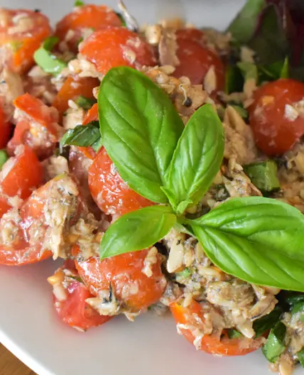 Sardine Bruschetta