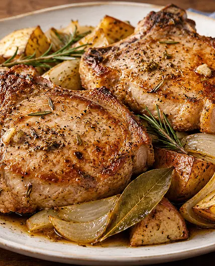 Bordelaise Pork Chops