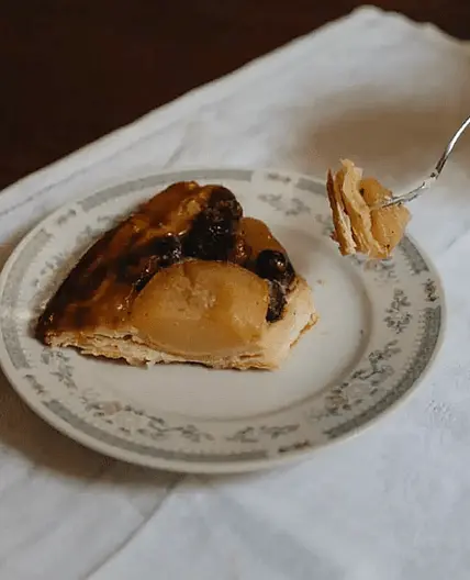 Pear and Hazelnut Tarte Tatin