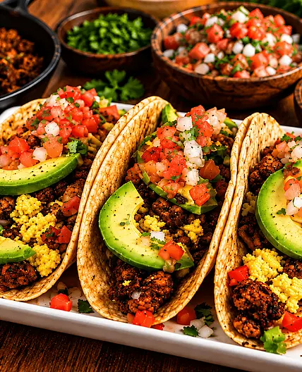 135g Protein Breakfast Tacos in 12 Minutes! 🔥 NO MEAT