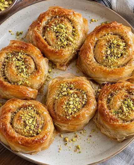 Moroccan Mhencha Pastry