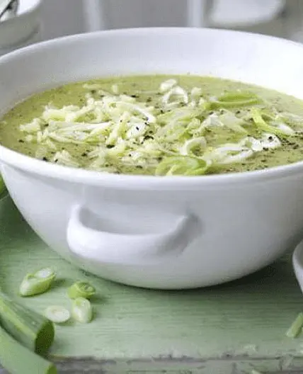Courgette, Potato & Cheddar Soup