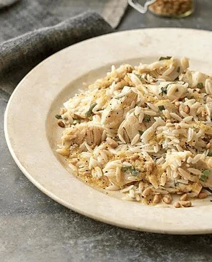 Artichoke & Pine Nut Orzo