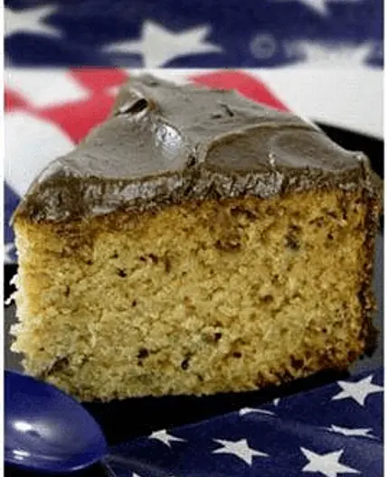Aubergine Cake with Chocolate Buttercream