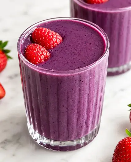5 Min Vegan Berry Smoothie