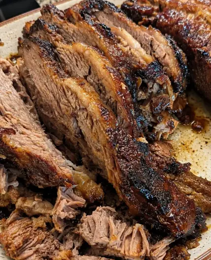 Slow Cooker Beef Brisket with BBQ Sauce