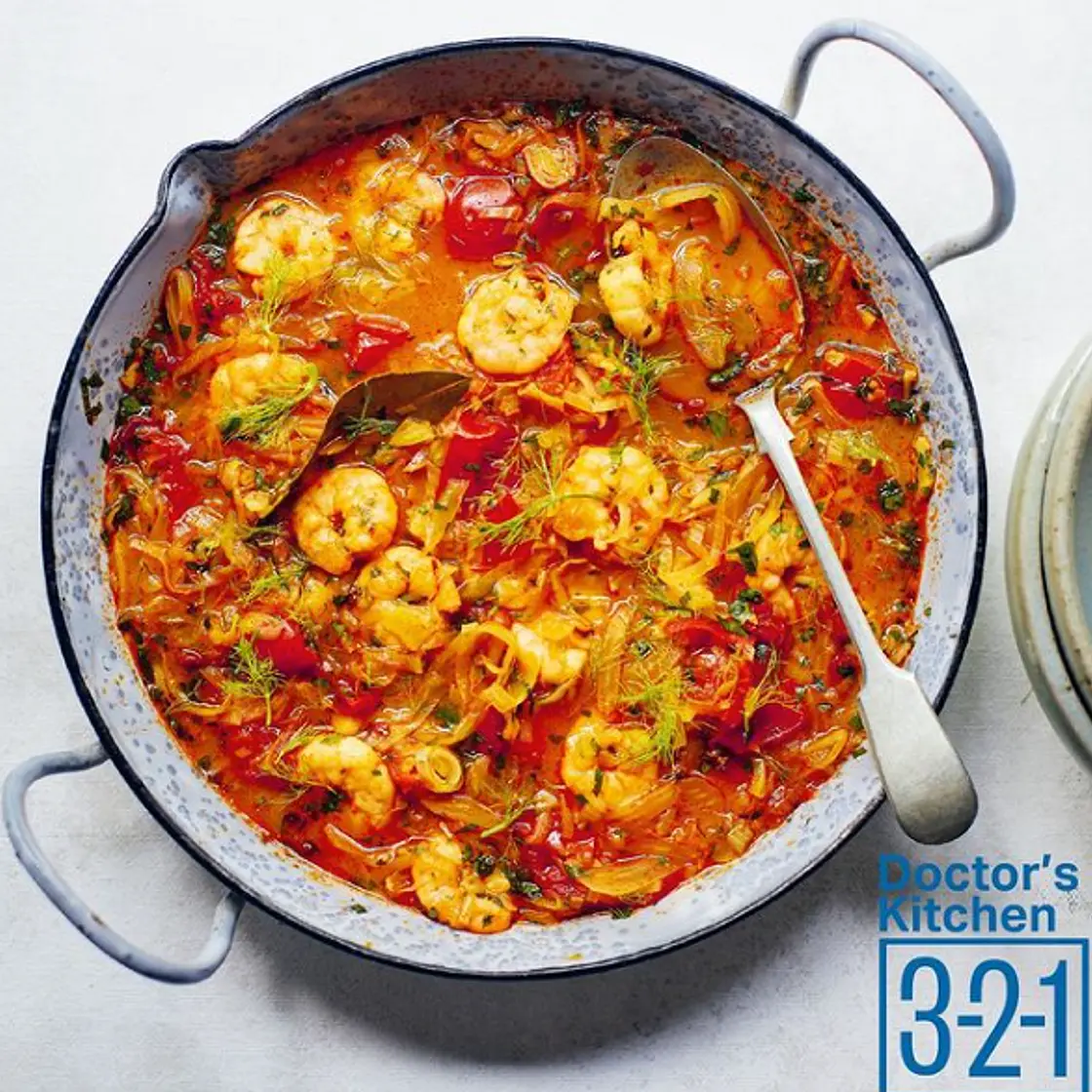 3-2-1 Prawn Bouillabaisse