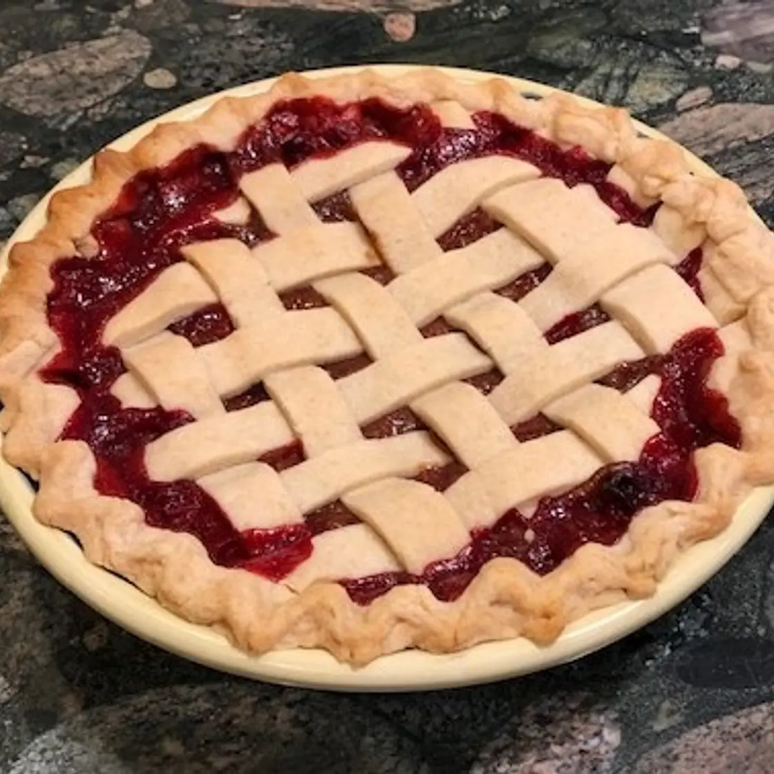 Buttery Cranberry Pie