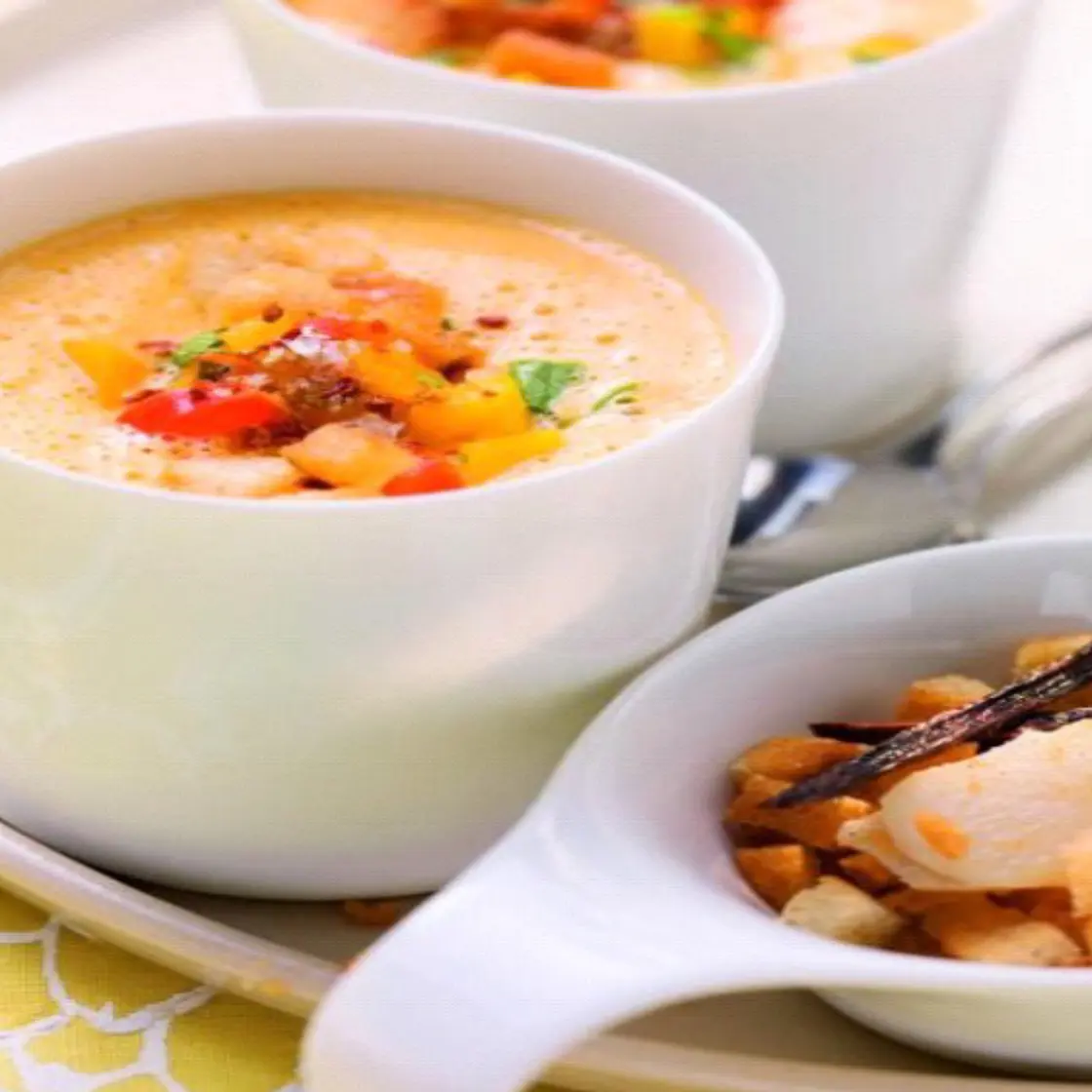 Pumpkin & Red Pepper Soup