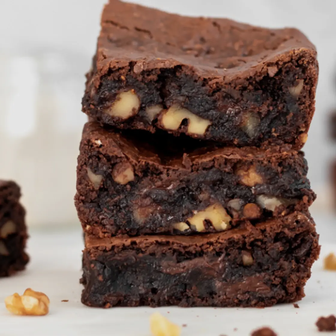 Brownie de Feijão Vegano