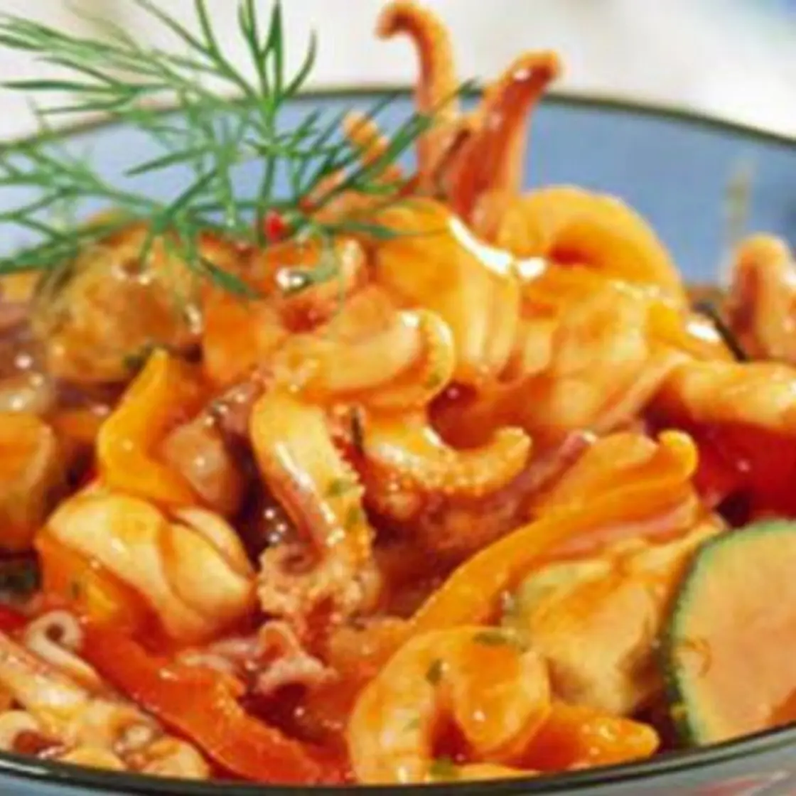 Calamars à la Sauce Tomate de Maman