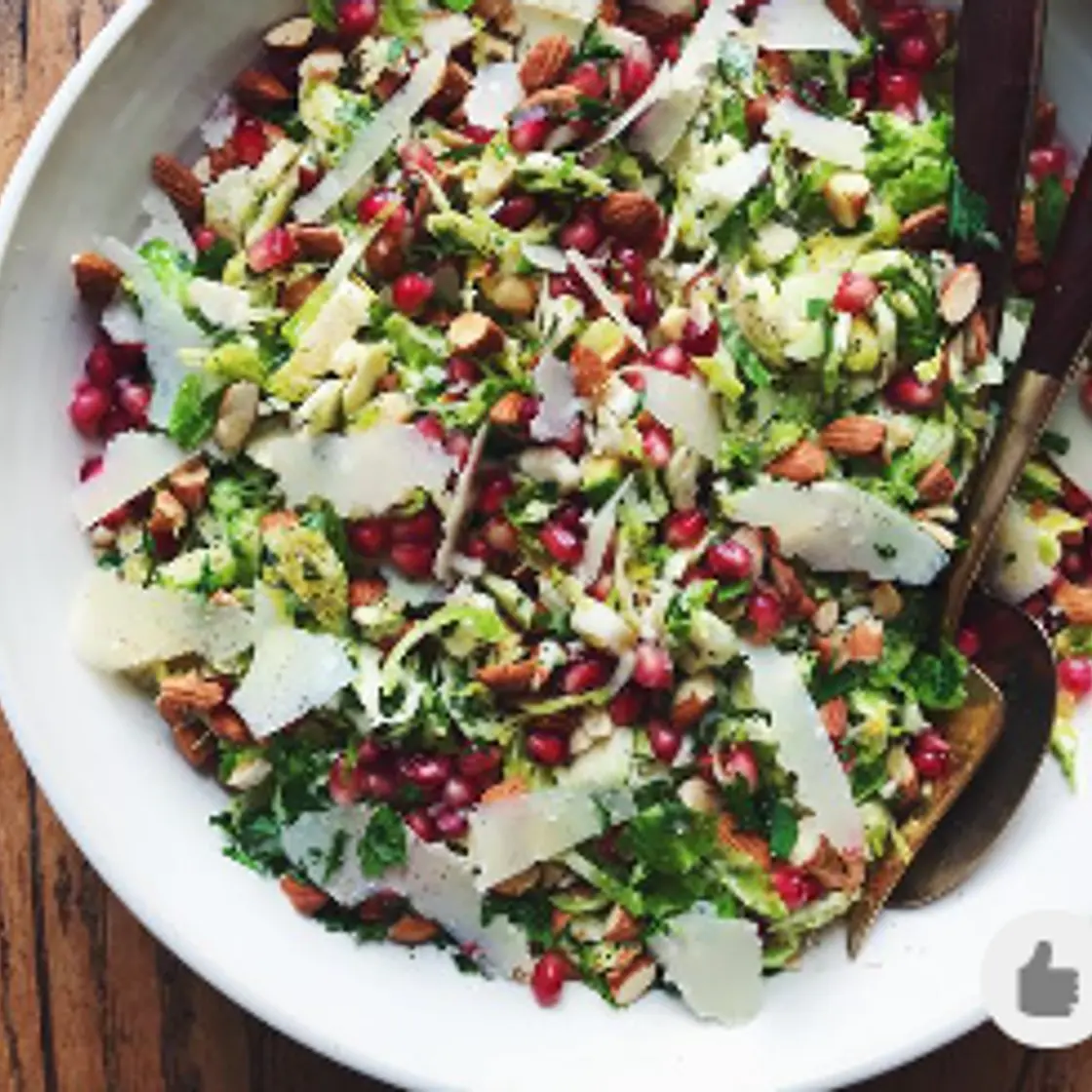 Parmesan Brussels Sprouts salad