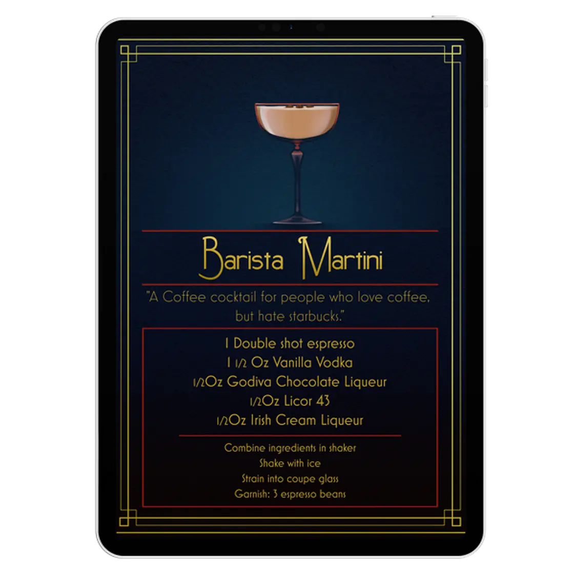 Barista Martini