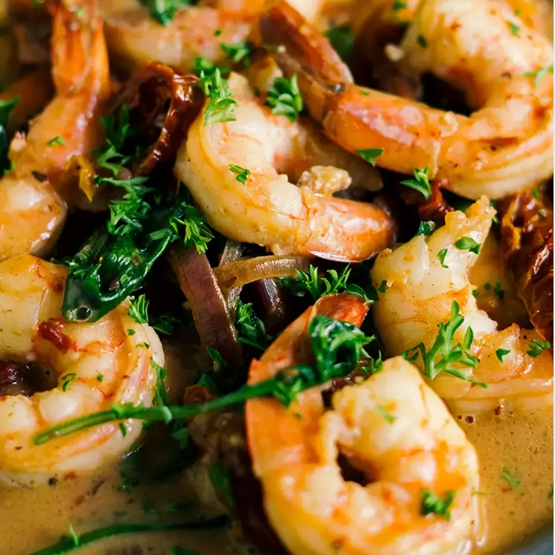 Tuscan Style Shrimp