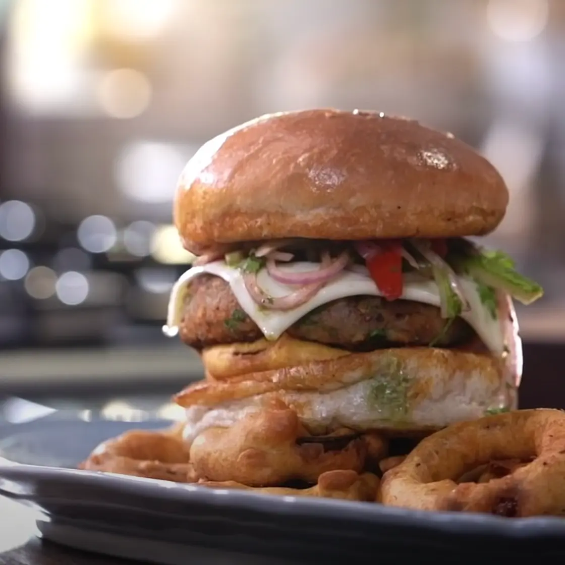 Aloo Tikki Burger