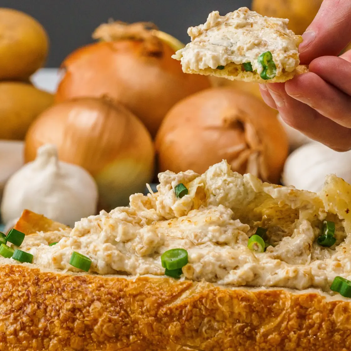 Sour Cream and Onion Bread Bowl