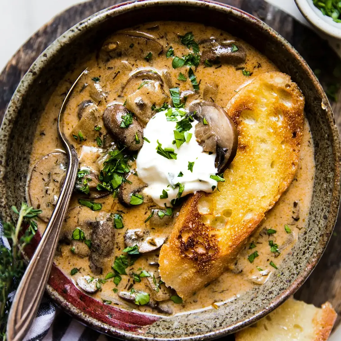 Hungarian Mushroom Soup