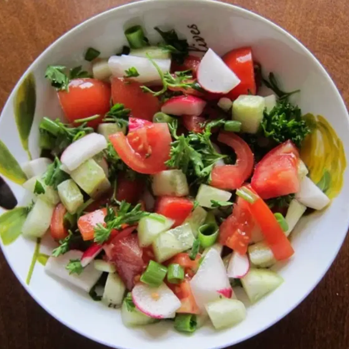 Crunchy Tomato Salad