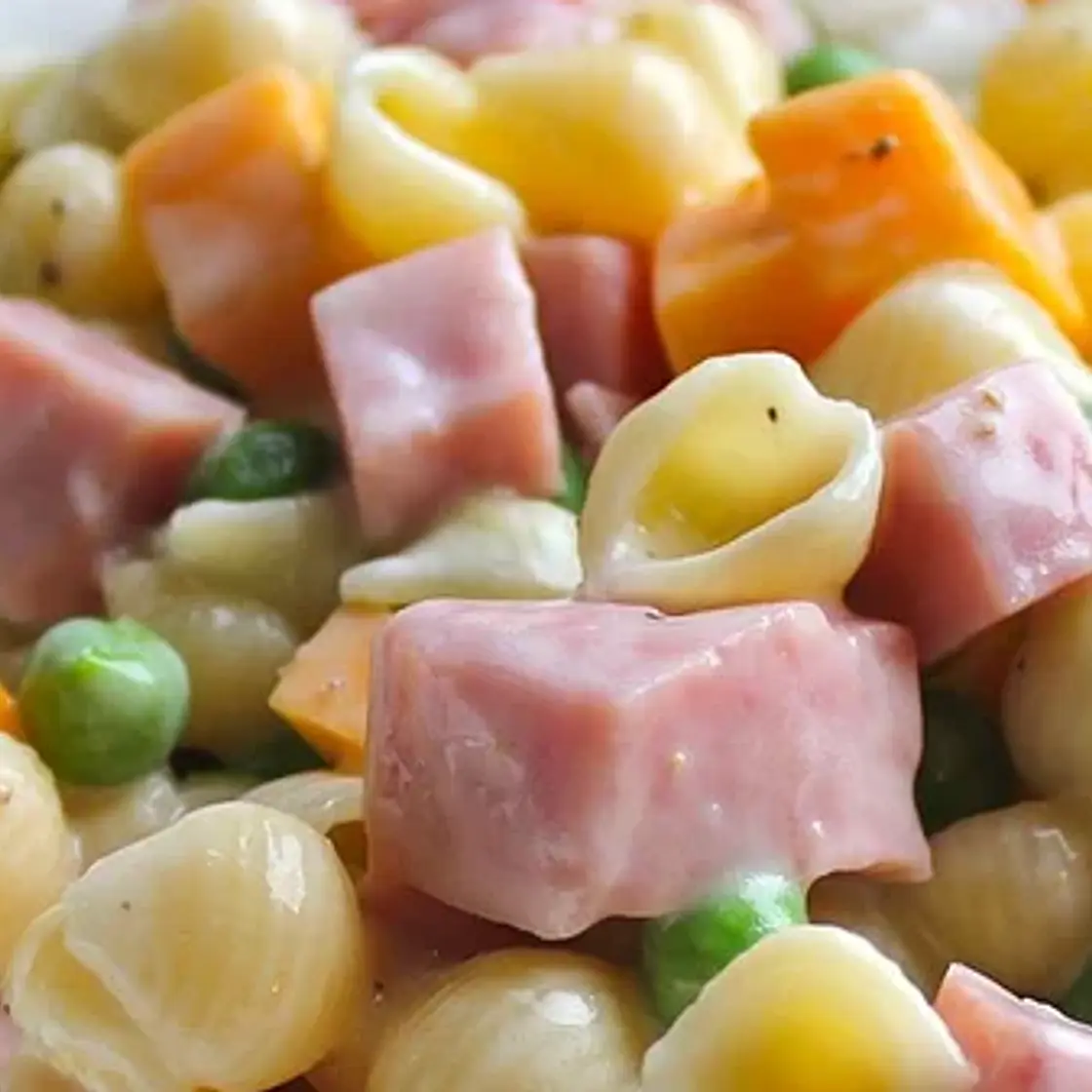 Ham and Cheese Pasta Salad