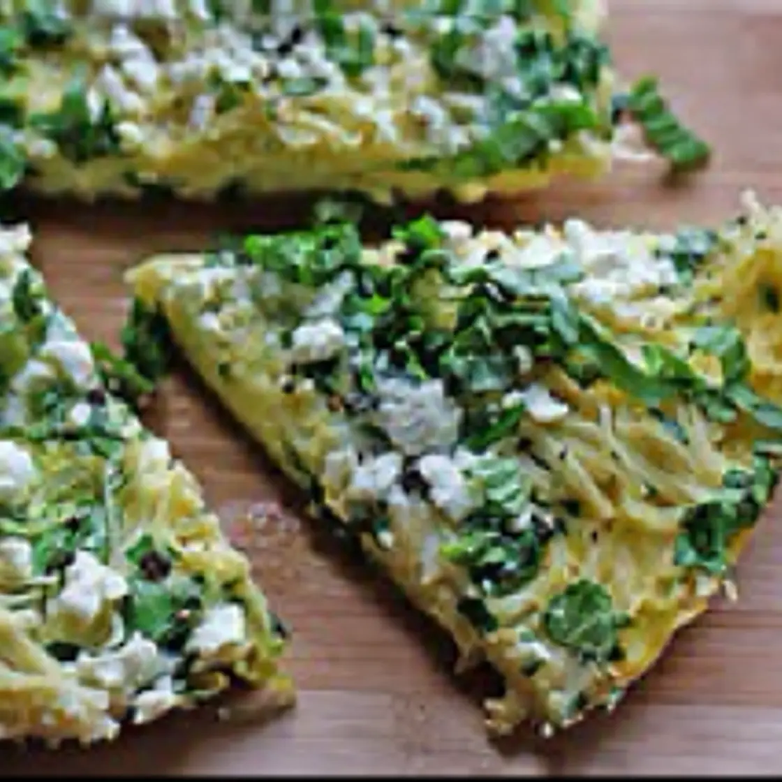 Feta and Spinach Frittata