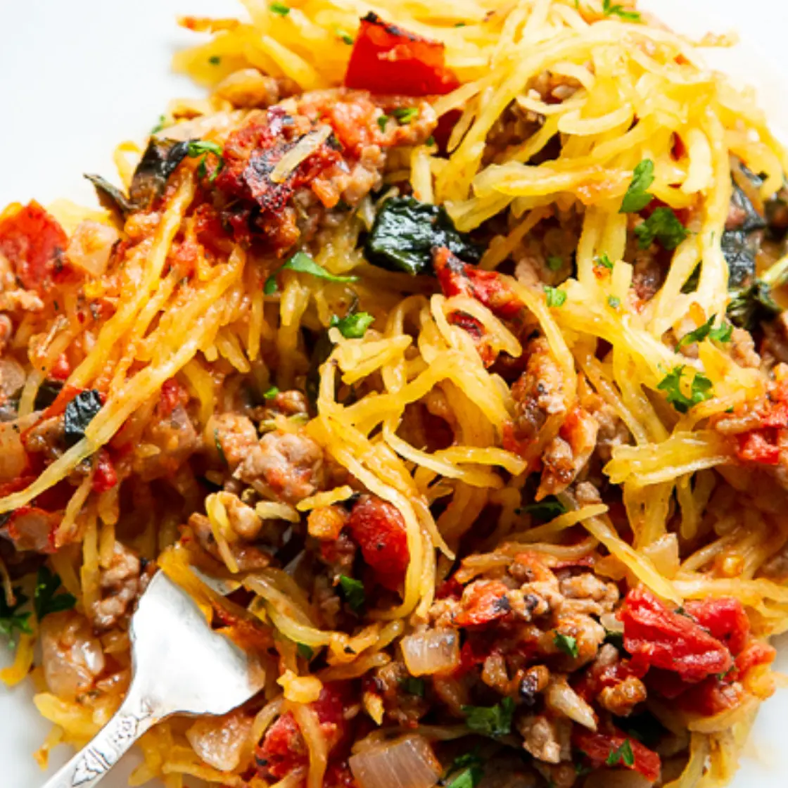 Roasted Tomato Spaghetti  Squash or Zoodles