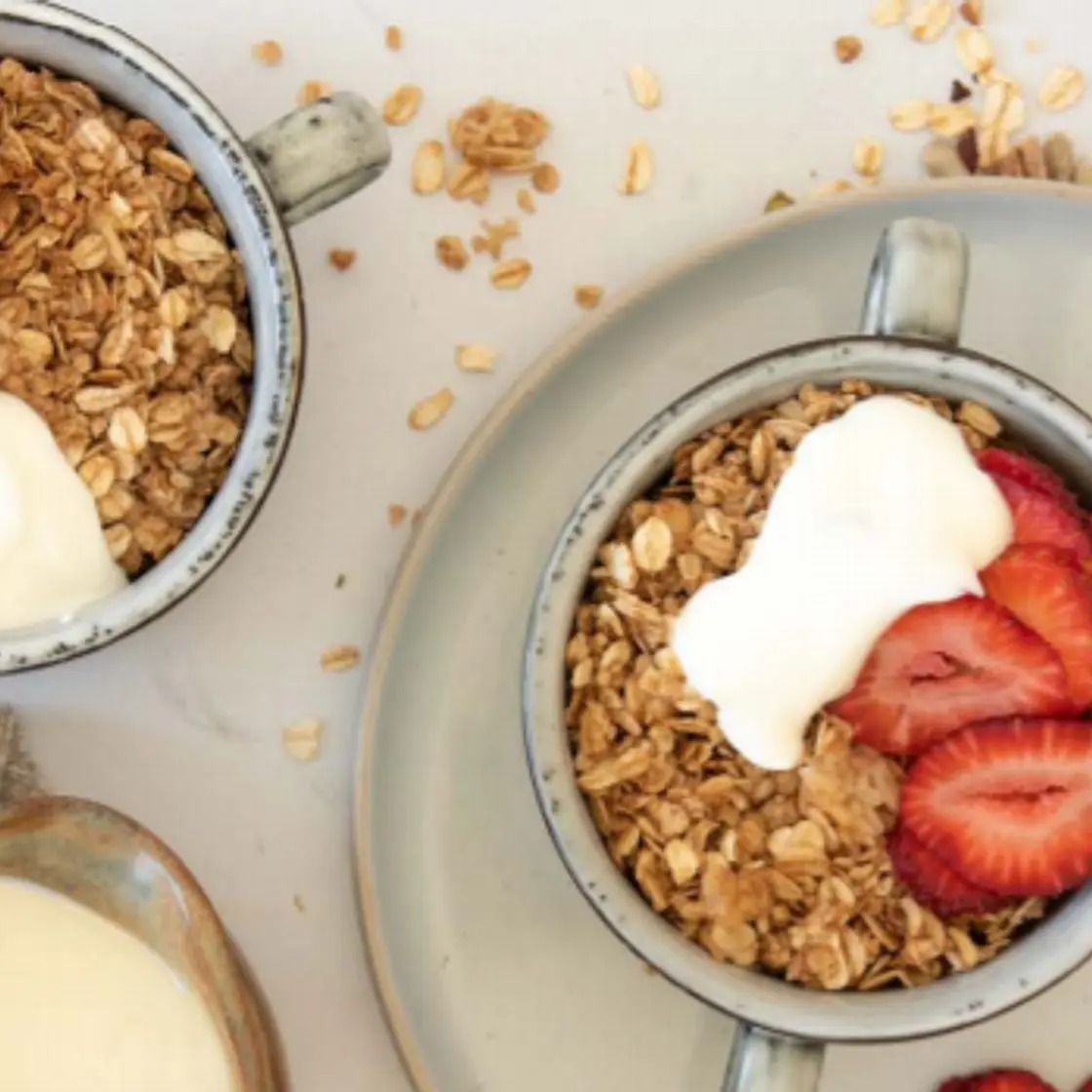 PEACH BREAKFAST CRUMBLE