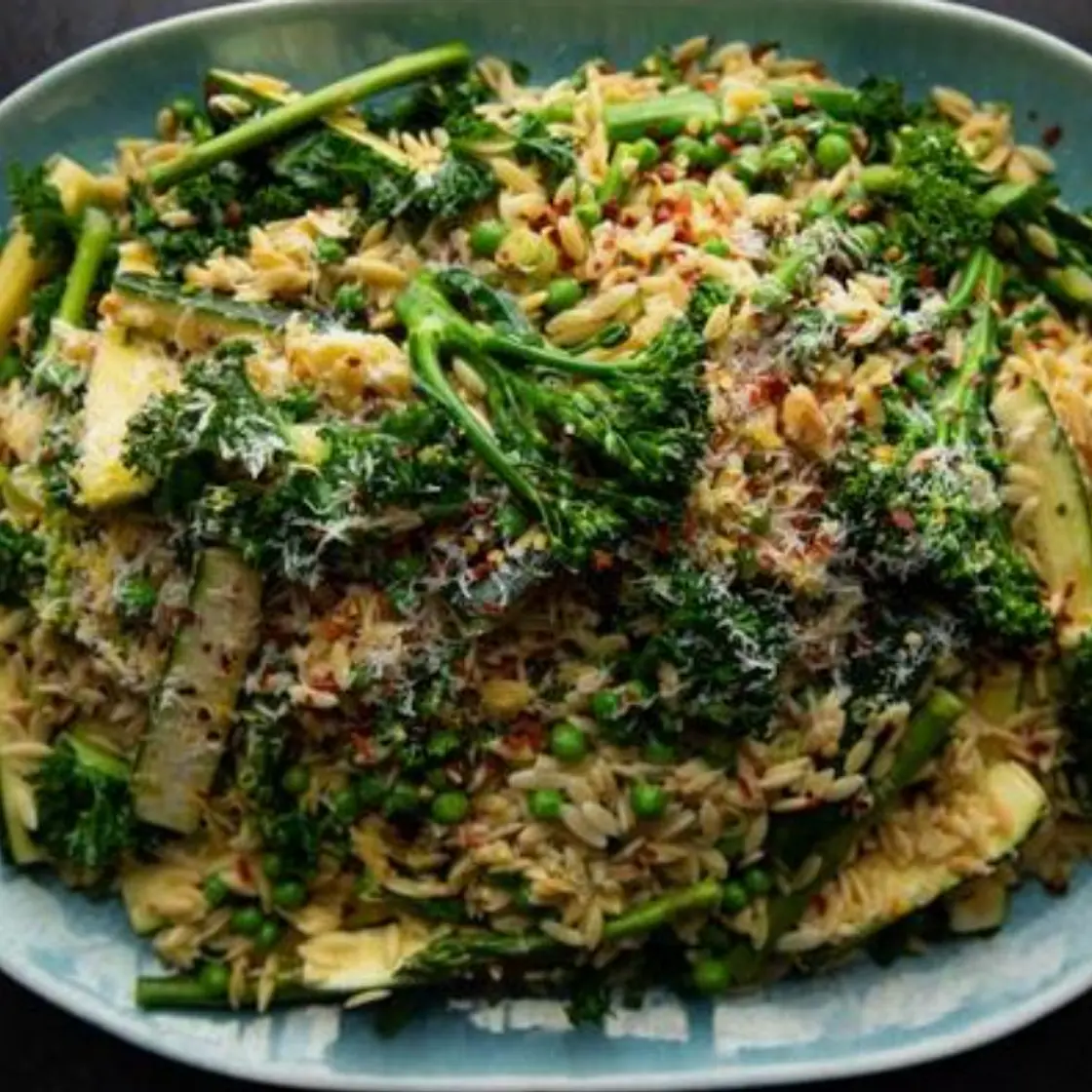 Pioneer Woman Very Green Orzotto