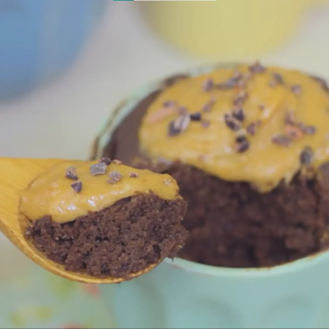Bolo de Caneca de Chocolate
