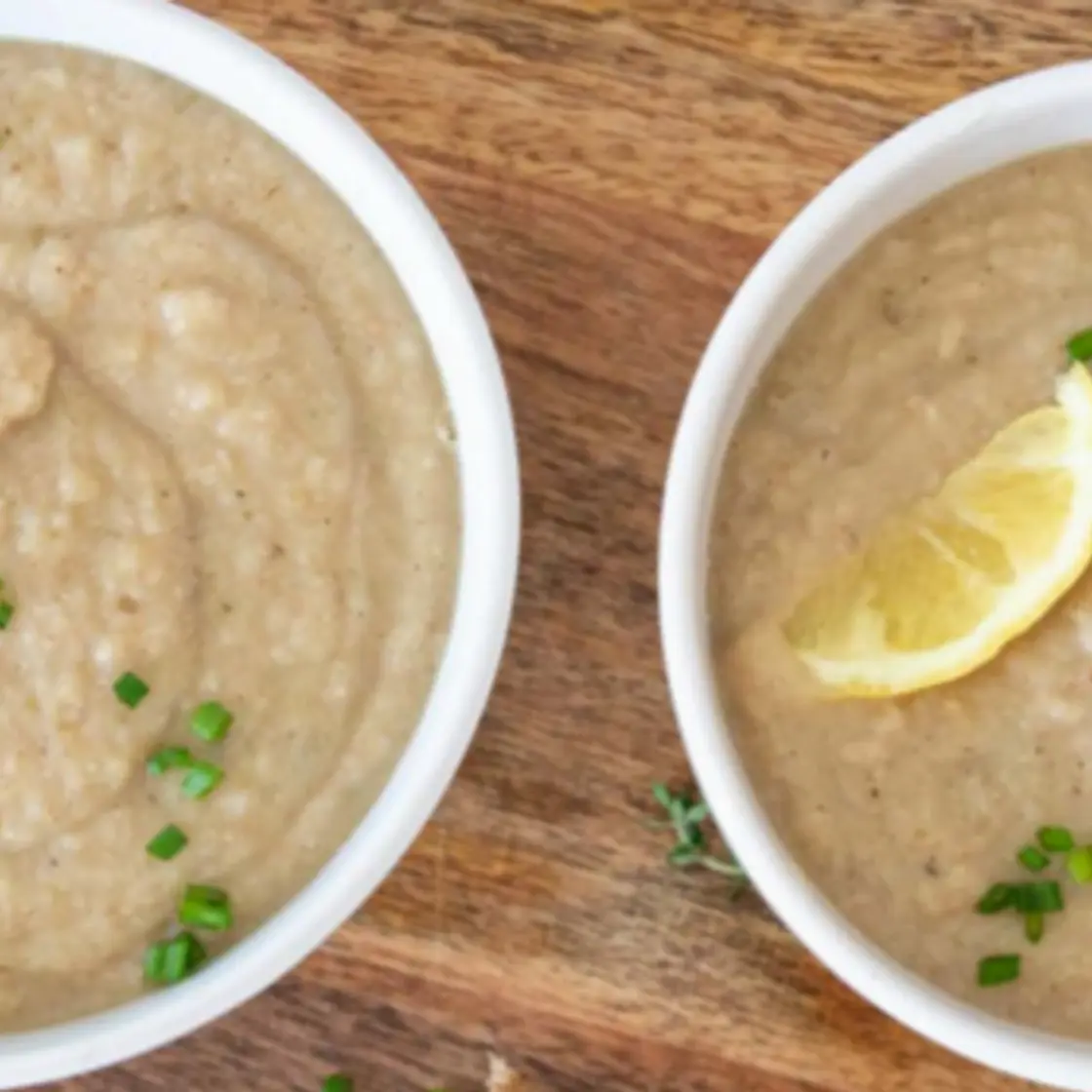 CAULIFLOWER AND WHITE BEAN SOUP