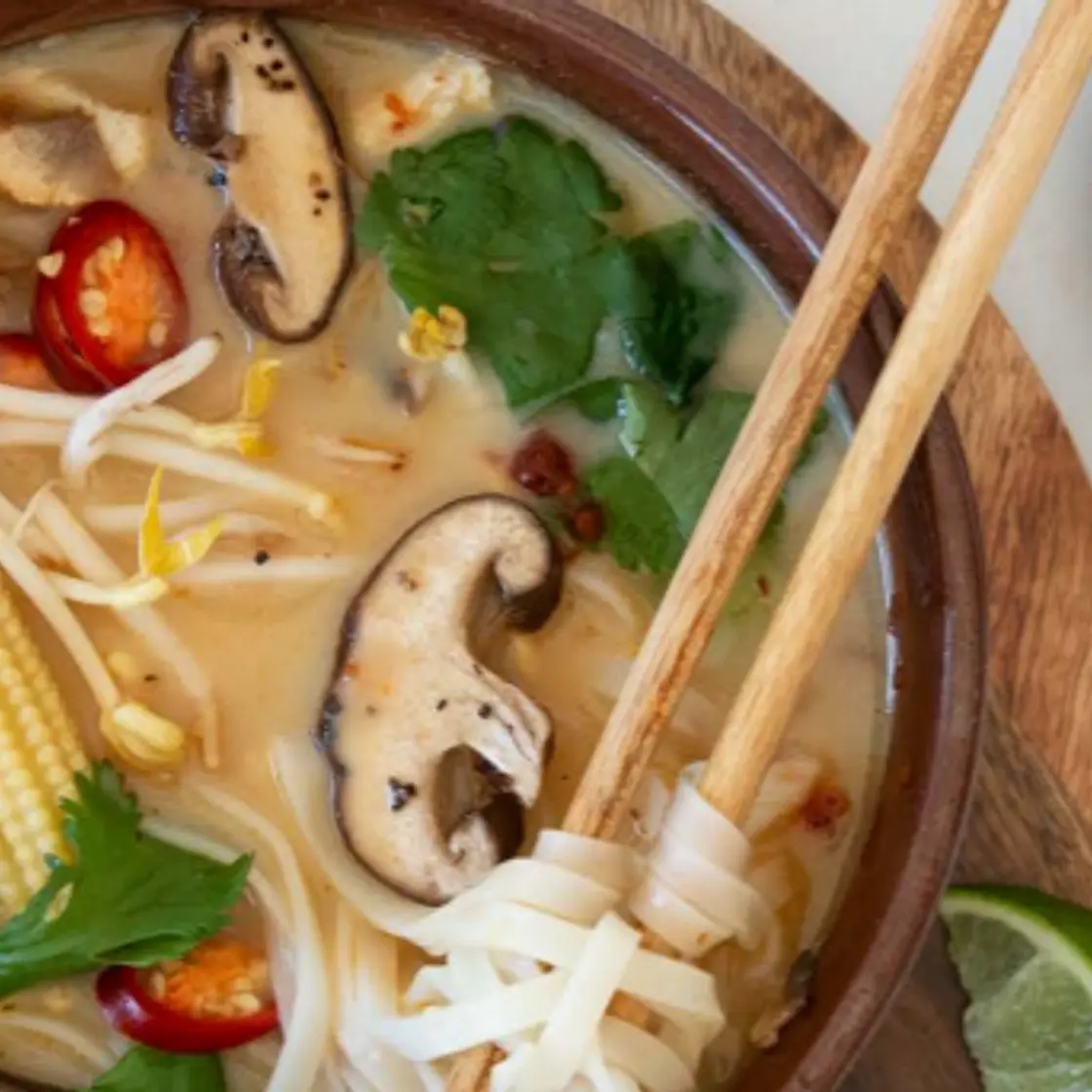 MUSHROOM AND TOFU LAKSA