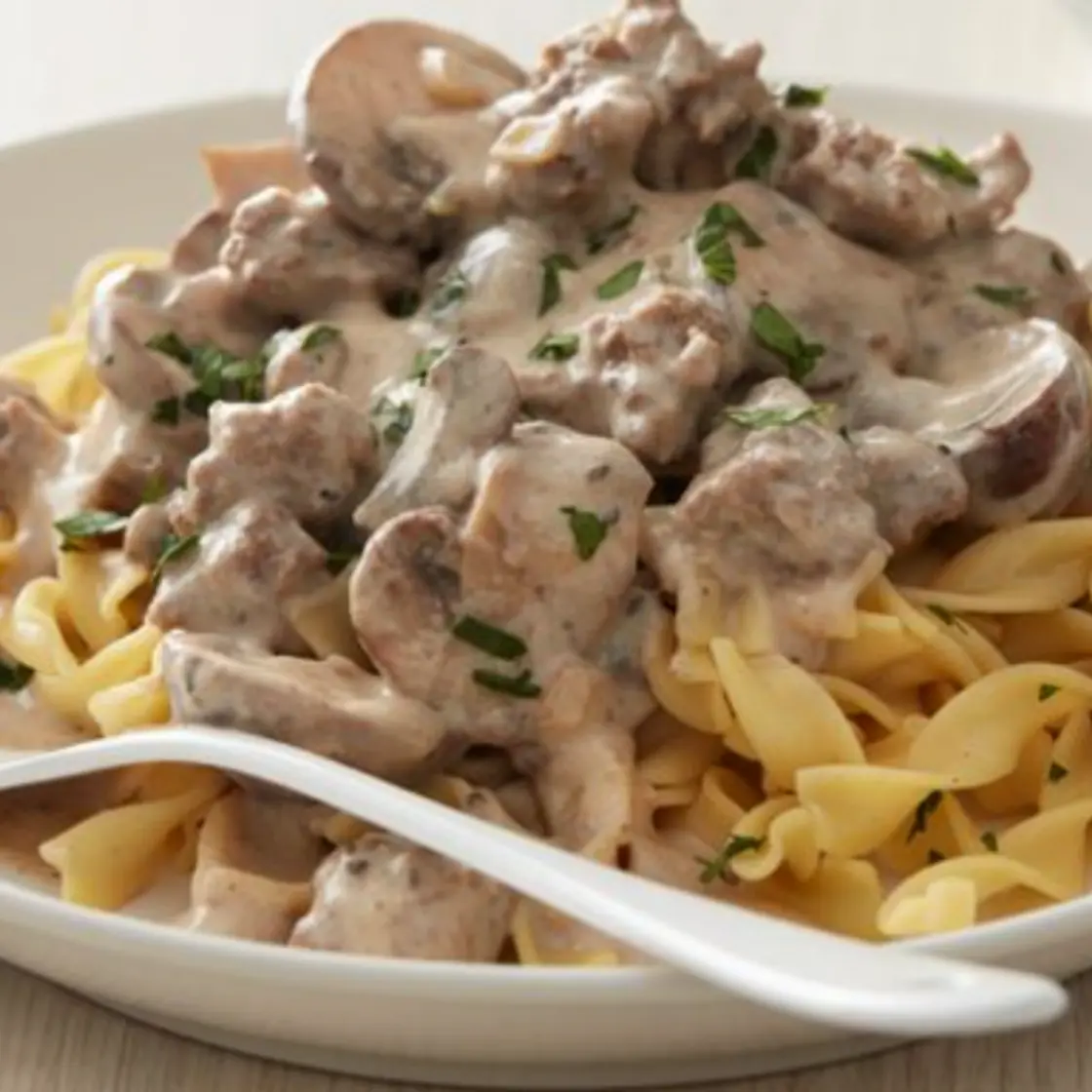 Beef Stroganoff