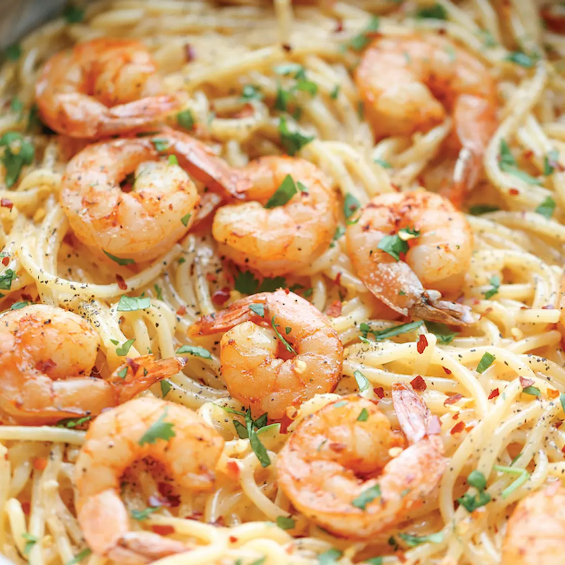 Bang Bang Shrimp Pasta