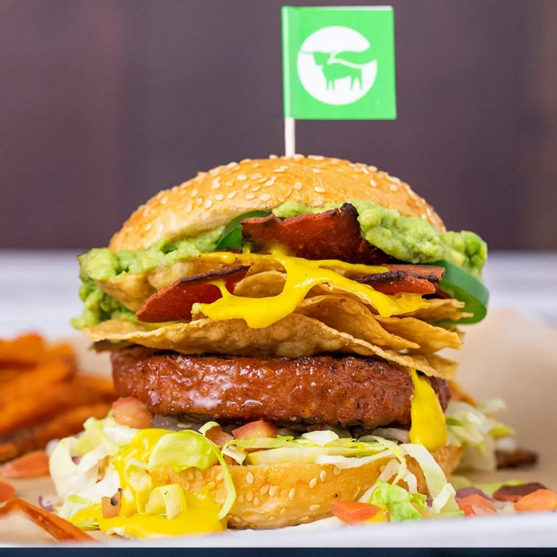 Beyond Nacho Burger - Beyond Meat