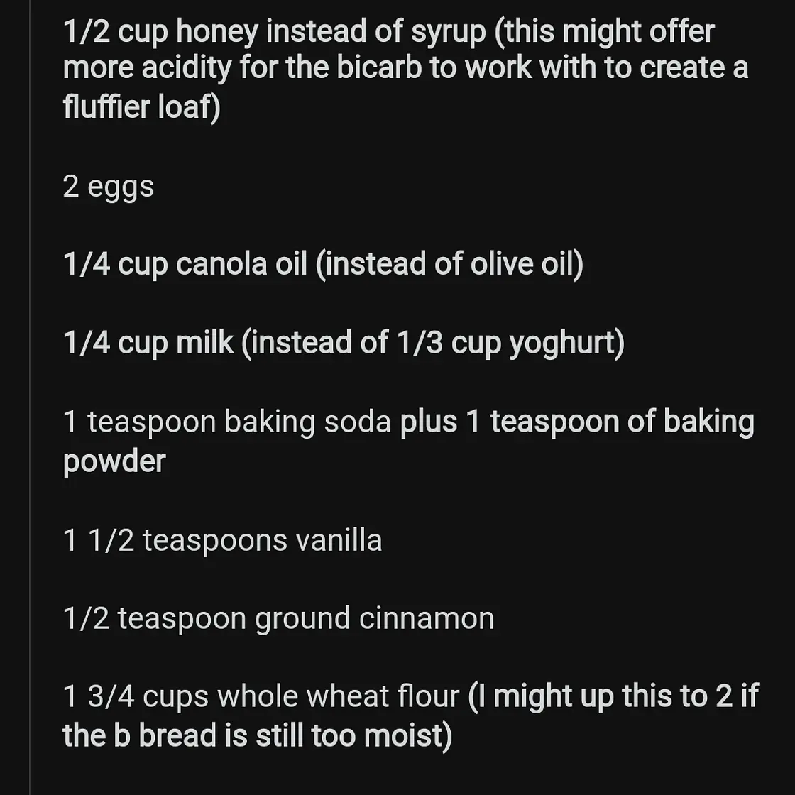 Banana Bread