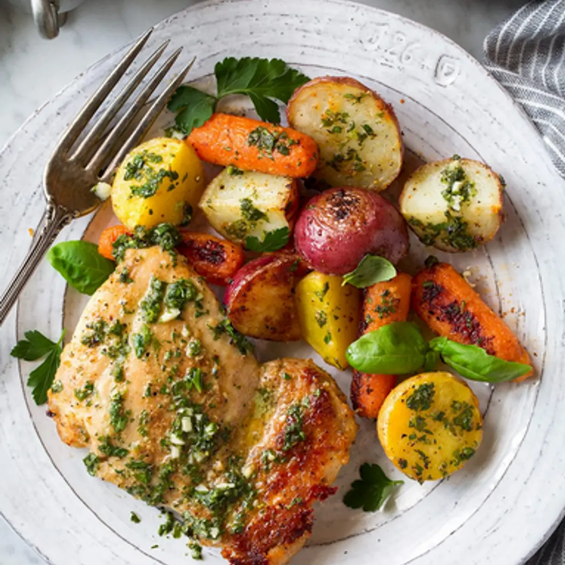 Chicken and veg