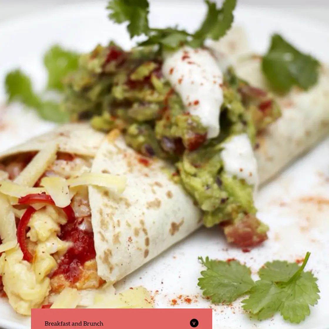 Breakfast burritos