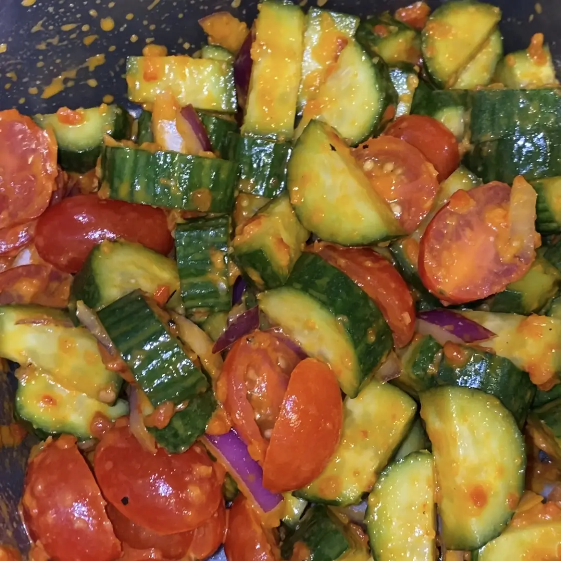 Cucumber Tomato Salad