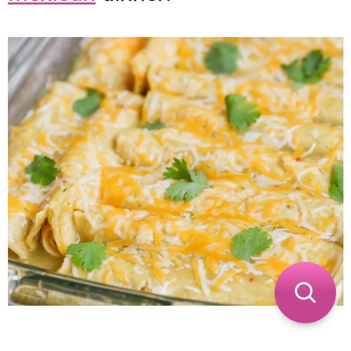 Chicken Enchiladas De Pollo