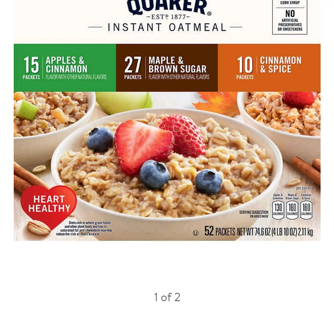 Apple Cinnamon Oatmeal