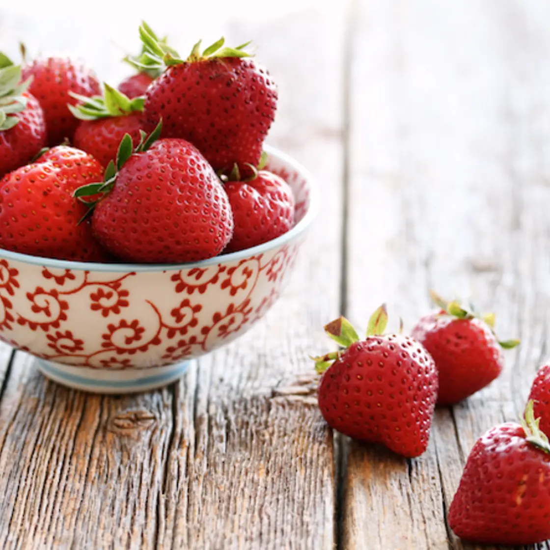 Fresh strawberries