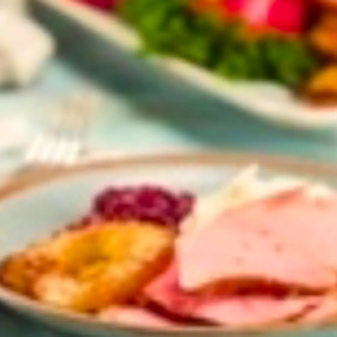 Brown Sugar and Pineapple Glazed Ham