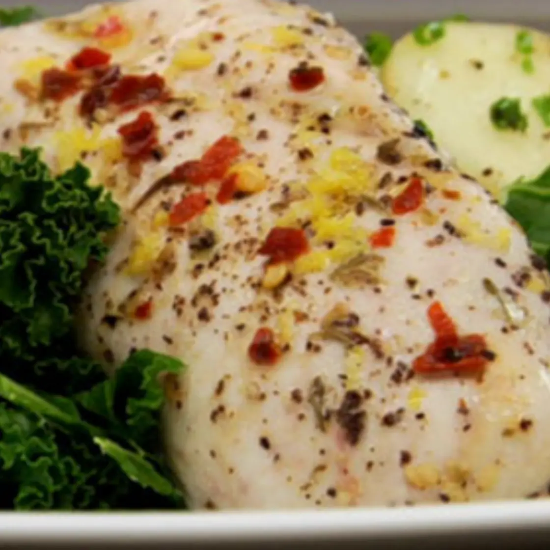 Steamed Lemon Chicken