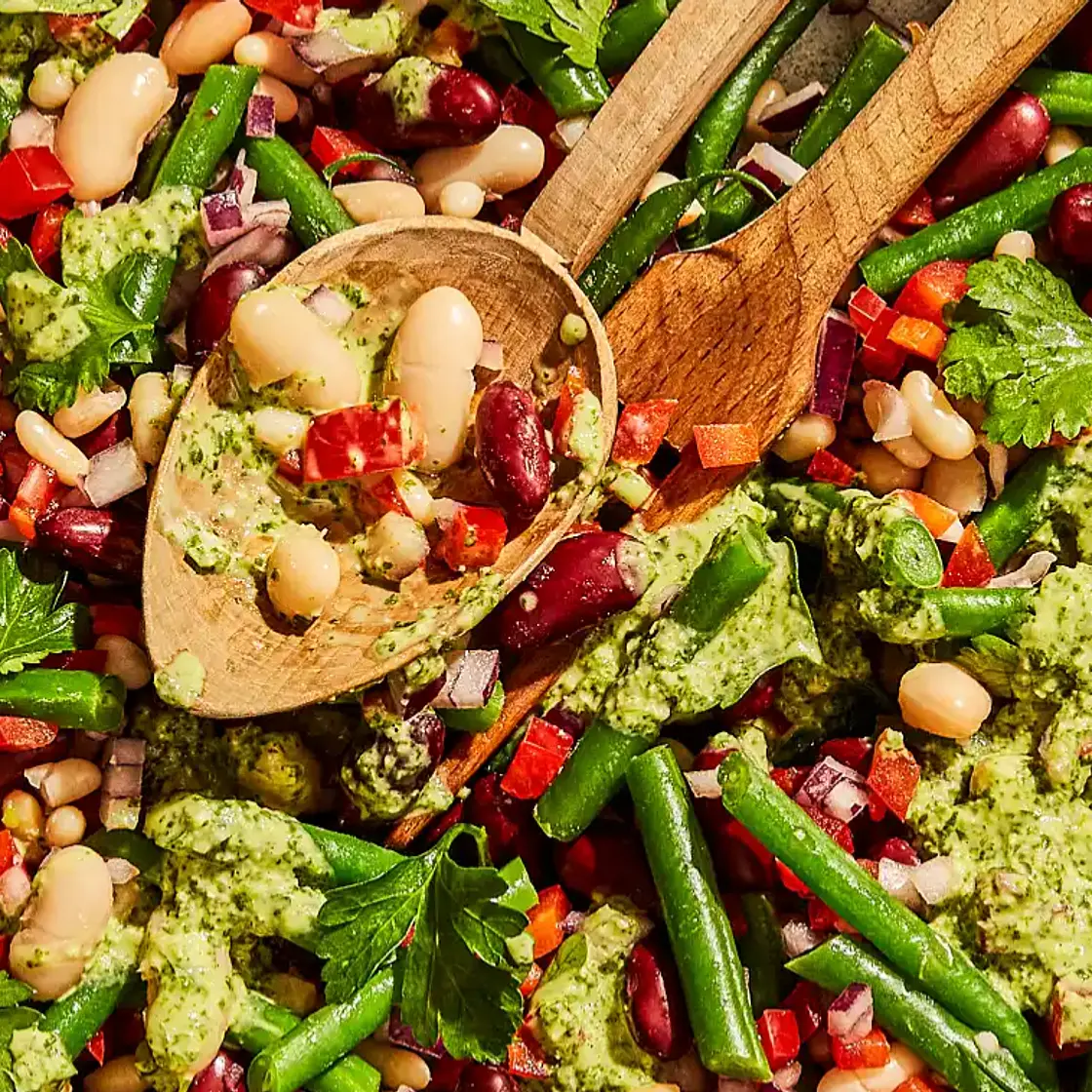 Healthy bean salad