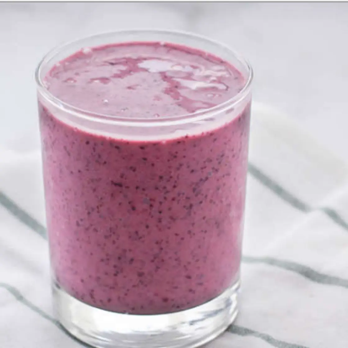 Blueberry citrus immune smoothie