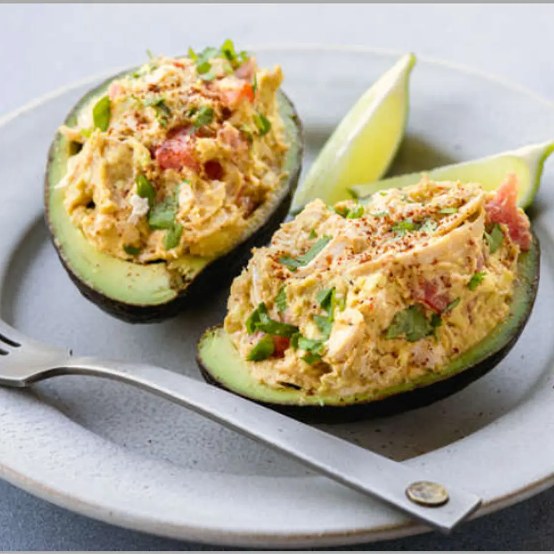 Southwestern stuffed avocados